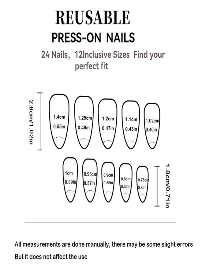 SPLOCUDU Almond Polka Dot Press on Nails Medium Fake Nails with Red Polka Dots Design Gel Glue on Nails Pink Glossy Full Cover Artificial Stick on Nail Acrylic False Nail for Women DIY Manicure 24Pcs - Image 5